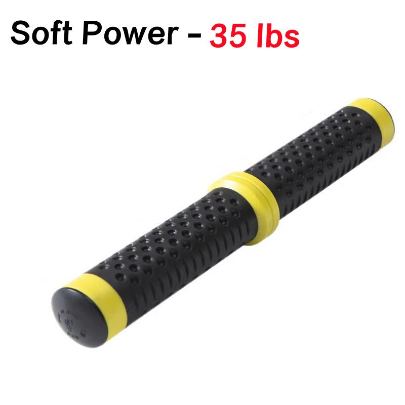 Gym Wrist Exerciser Twist Bar soft power 35 lbs