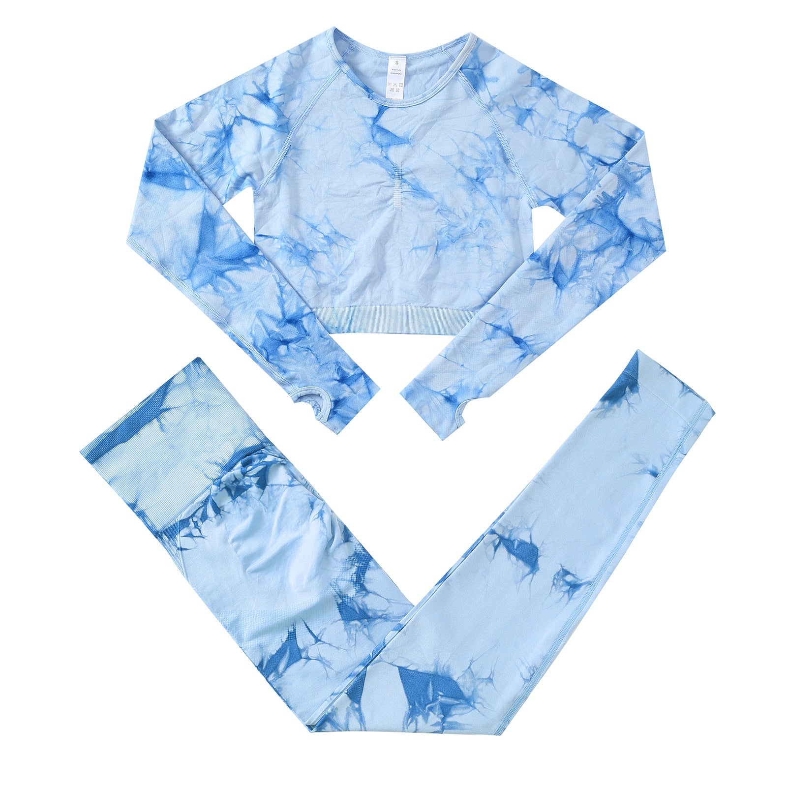 Women Sexy Tie-dye Sportswear