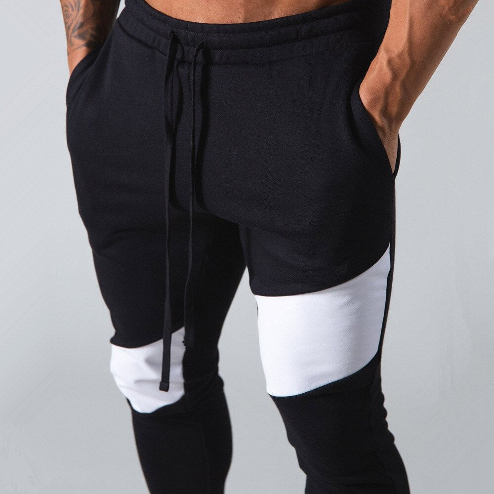 Men Gym Fitness Cotton Joggers