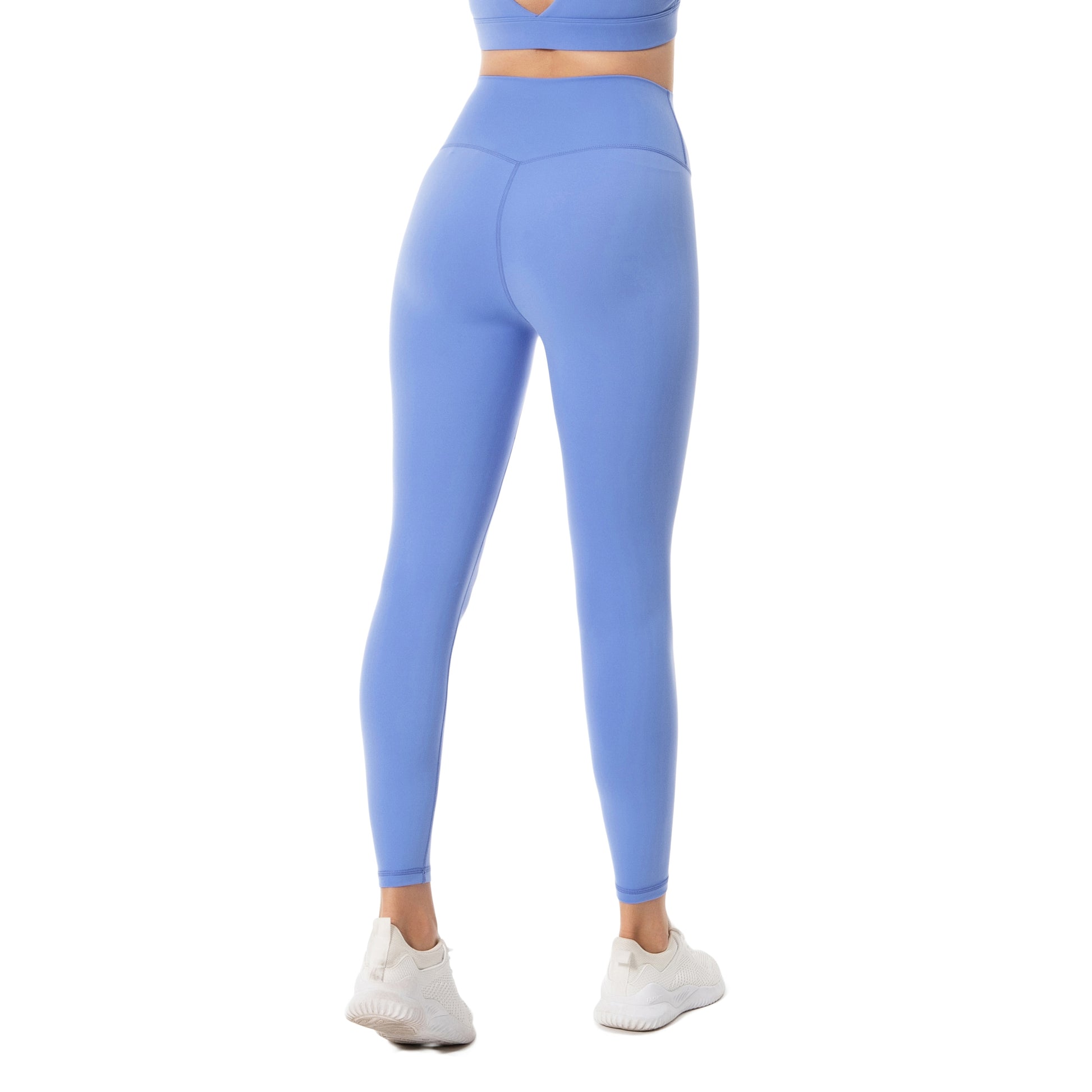 Women No Front Squat Proof Leggings Glaucous-1PC