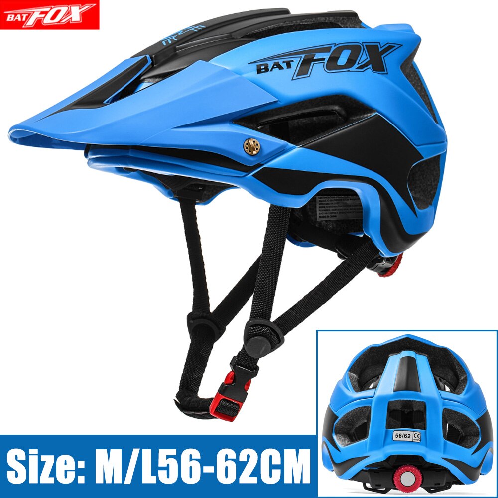 Men Women bicycle helmet 659-blue L56-62CM