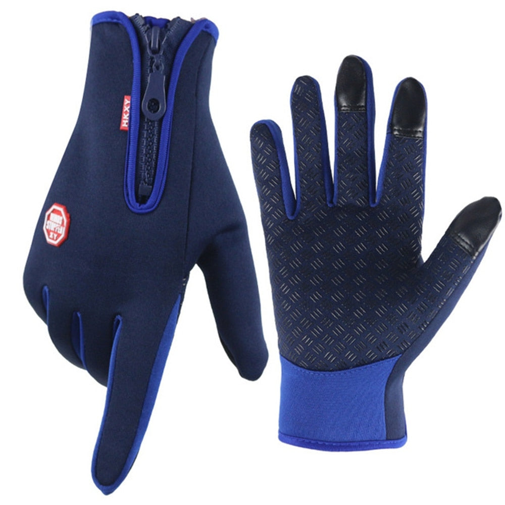 Cycling Touchscreen Gloves 23019-Blue
