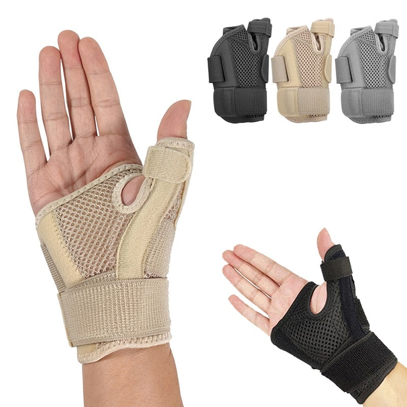 1PC Fitness Thumb Wrist Brace Wraps