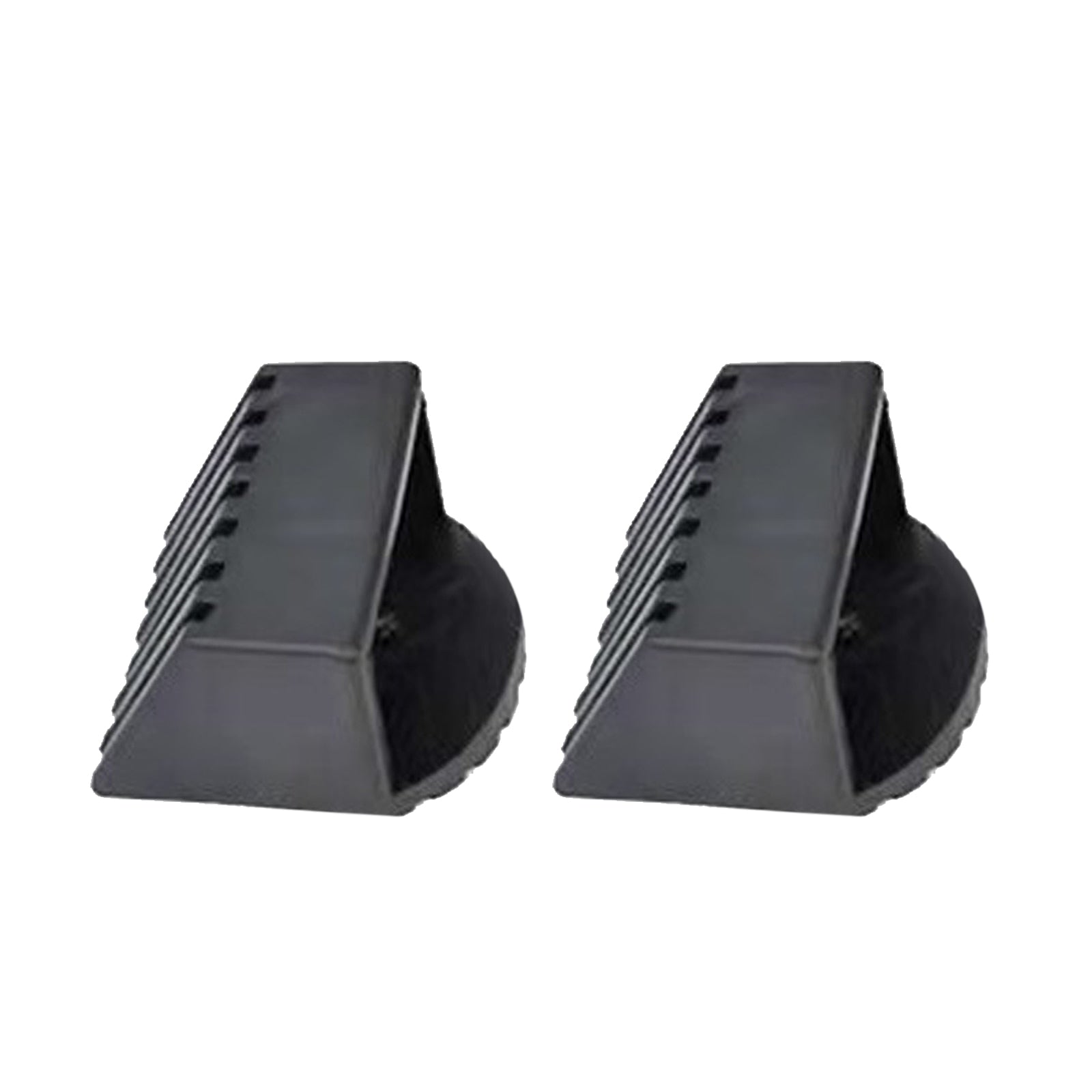 Gym 2PCS Rubber End Caps 40x40mm 2pcs