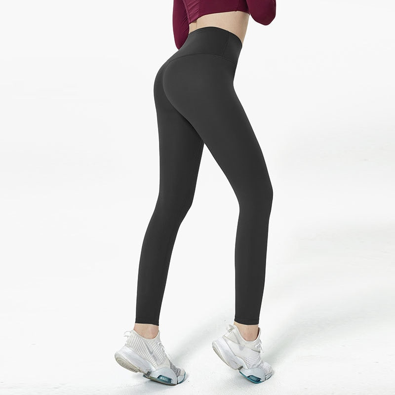 Women Naked feeling Gym Leggings