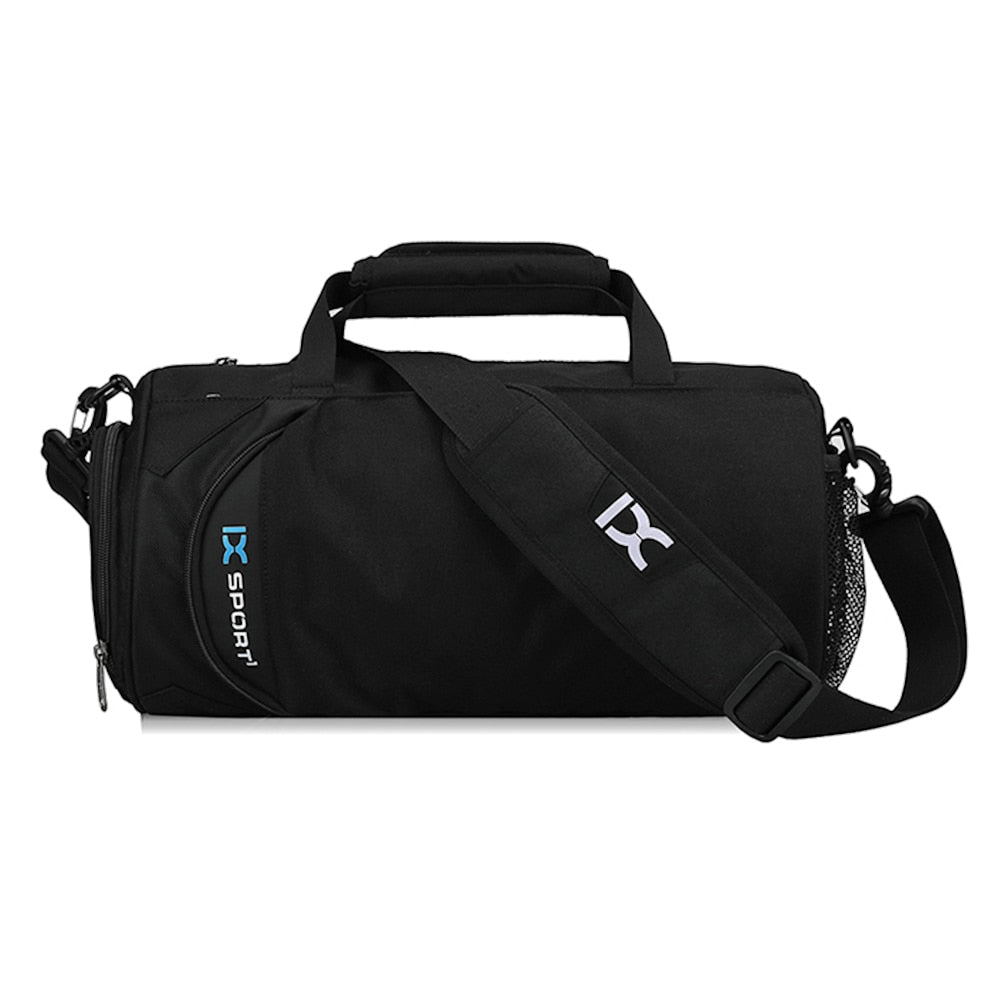 Men Gym Fitness Bags Black