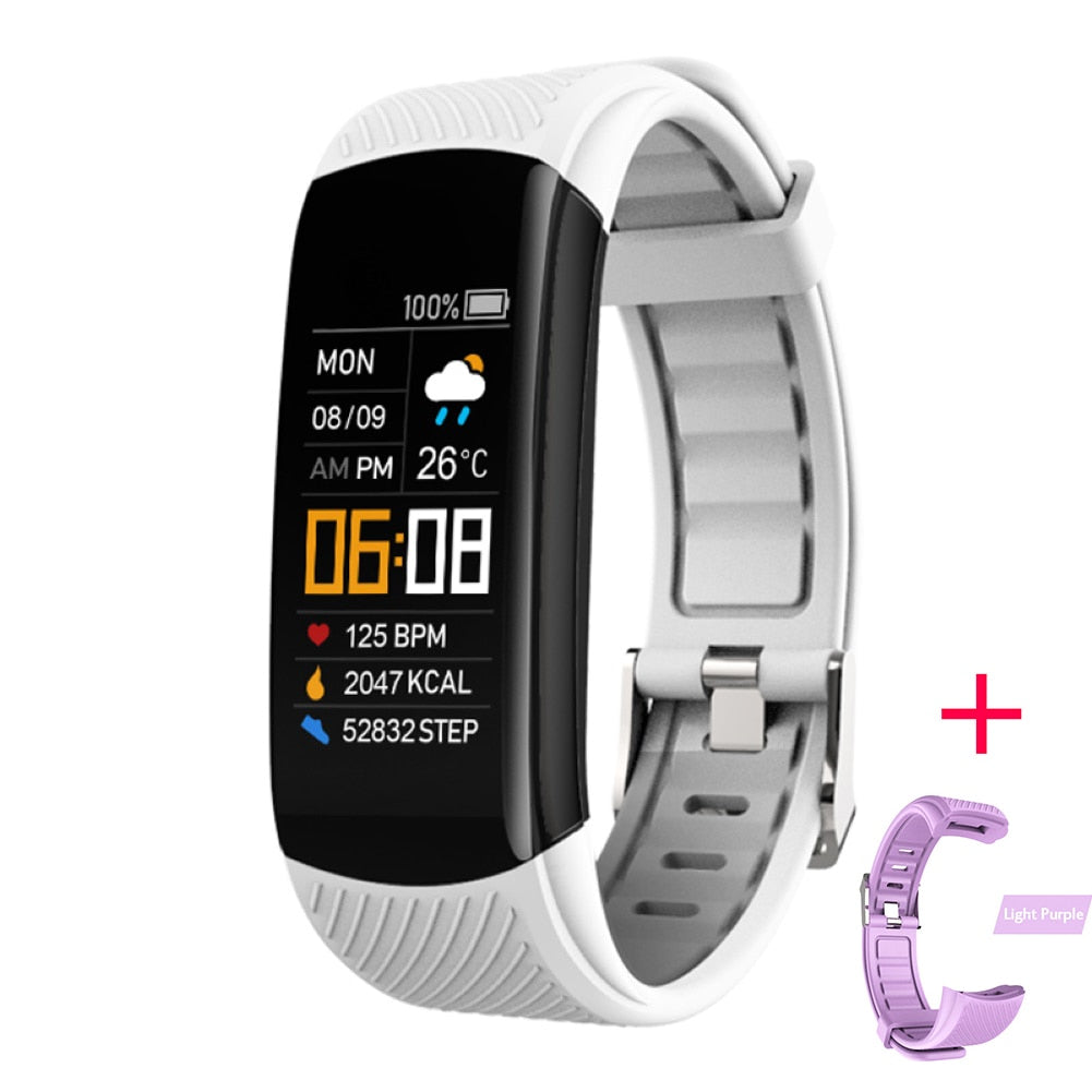 C5S Smart Wristband Fitness Tracker Silver str