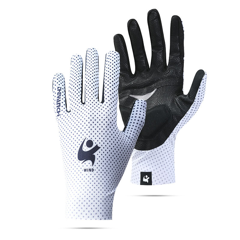 Men Summer Cycling Gloves D160-Full White