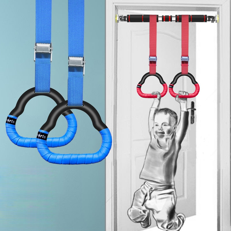 Adjustable Gymnastic Rings Set