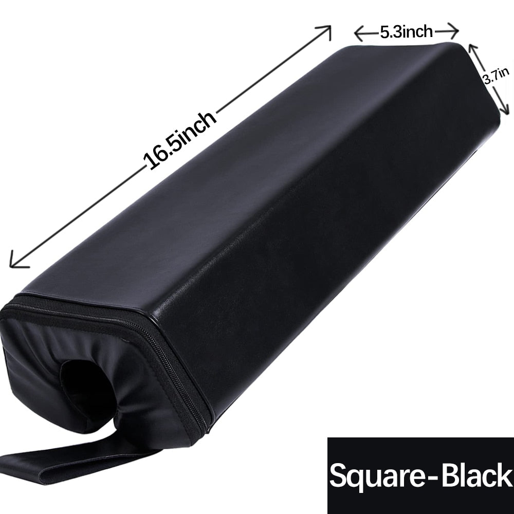 Shoulder Protective Barbell Squat Pad Square-Black