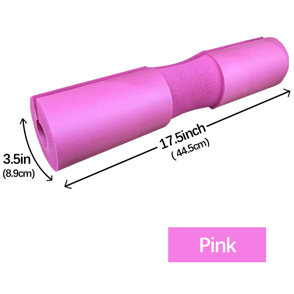 Shoulder Protective Barbell Squat Pad Pink