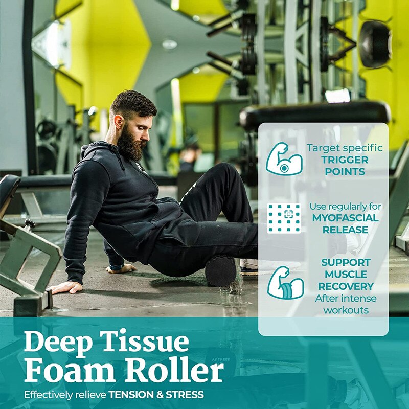 Deep Tissue Massaging Foam Roller