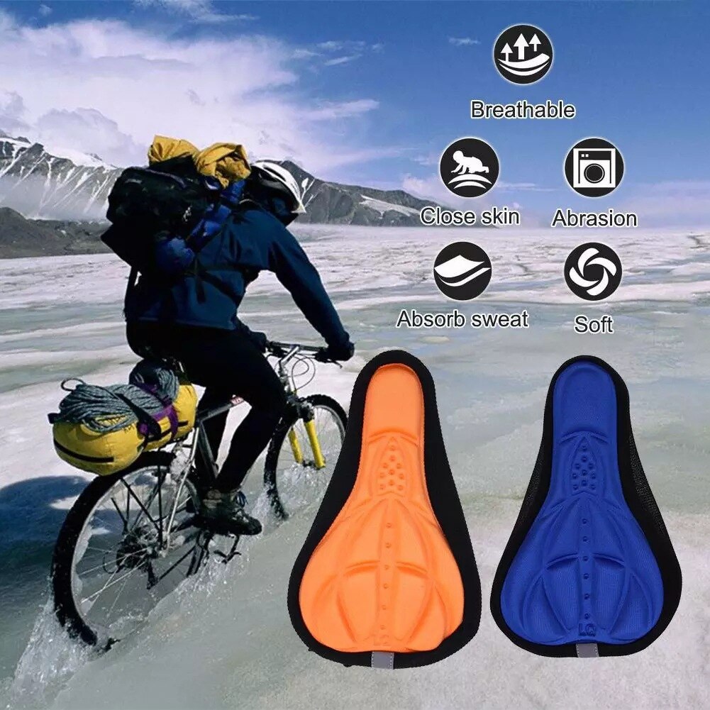 3D Bicycle Saddle Soft Cover