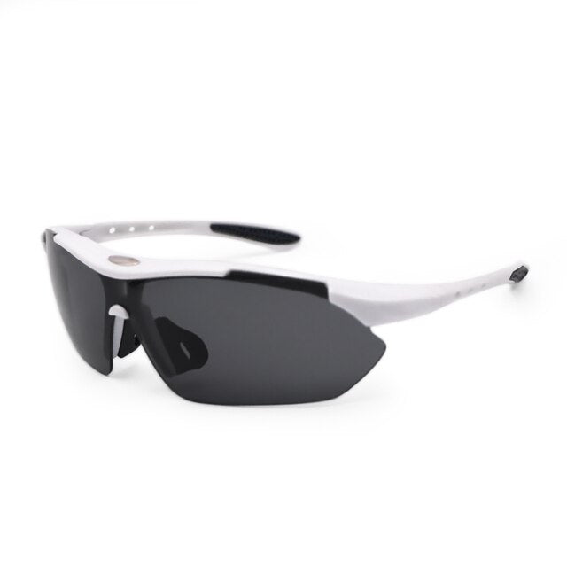 Sports Cycling Bicycle Glasses white