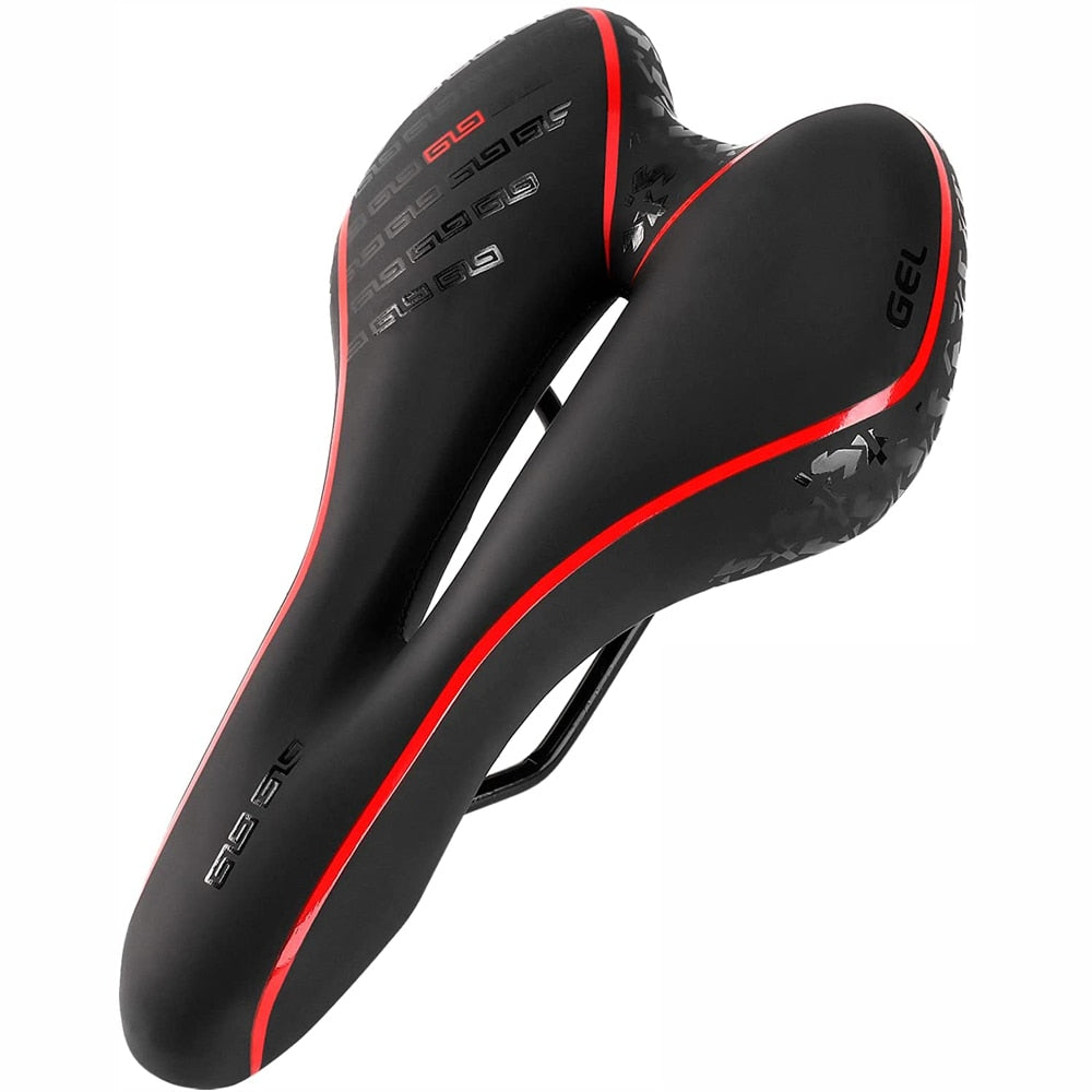 Soft Comfortable Cycling Seat Type A Red