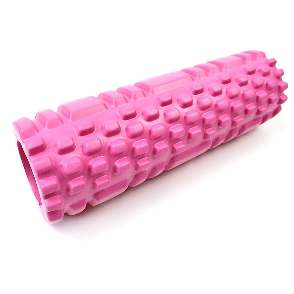 Exercise Back Massage Roller rose red