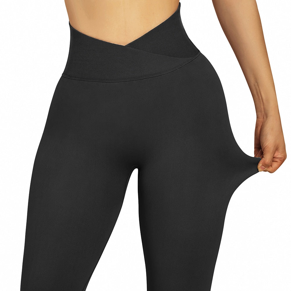 Woman Push Up Sport Booty Leggings SL886BK