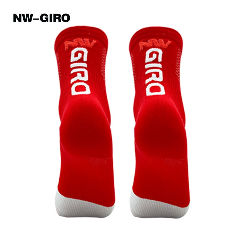 Sports Bike Cycling Socks Red