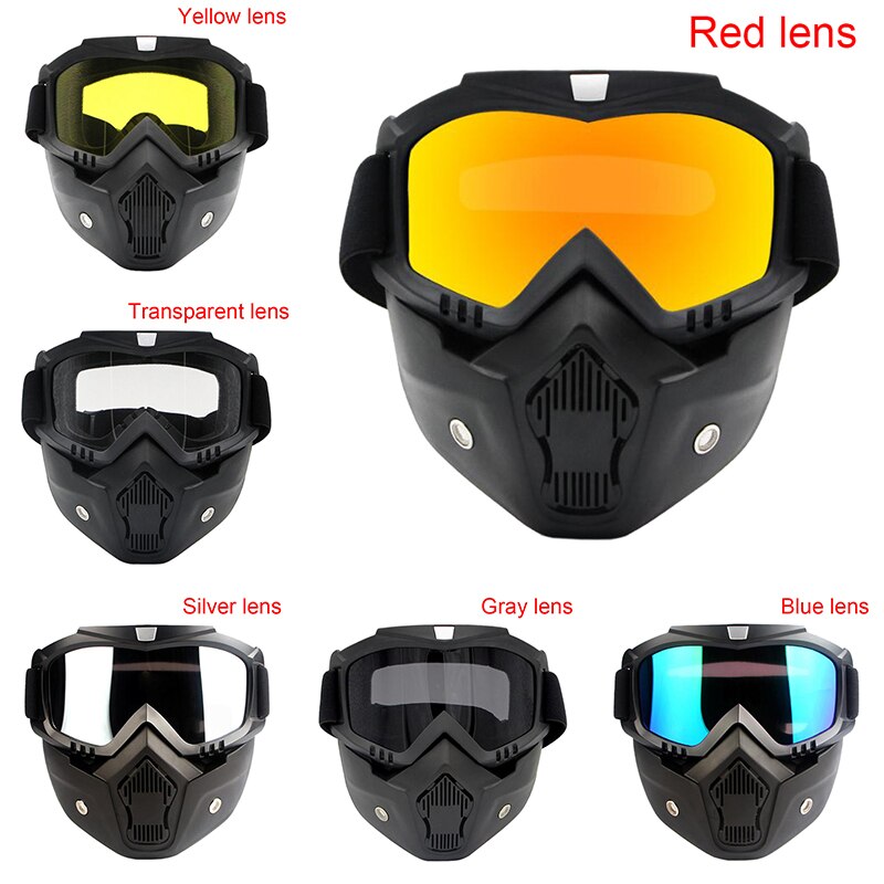 Bicycle Tactical Goggle Glasses Mask