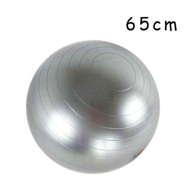 PVC Fitness Balls Grey 65cm