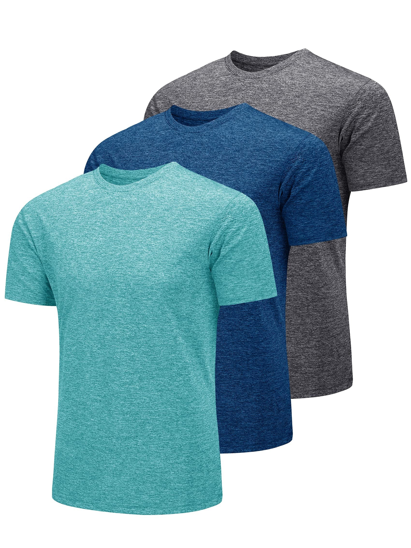 Mens Crew Neck Short Sleeve Shirts Package 1