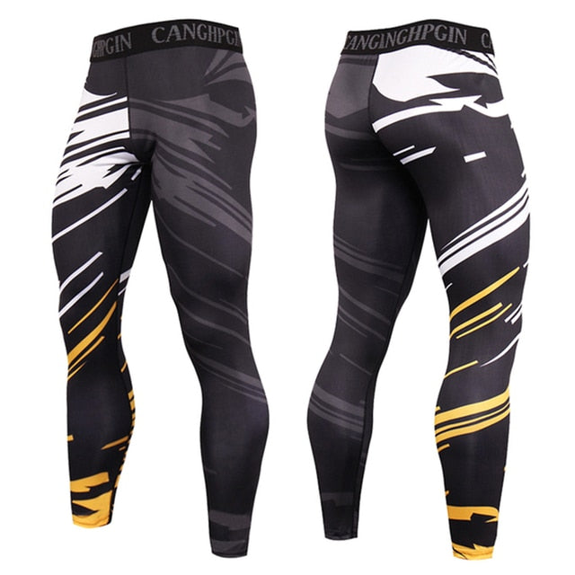 Men Gym Compression Leggings KC192