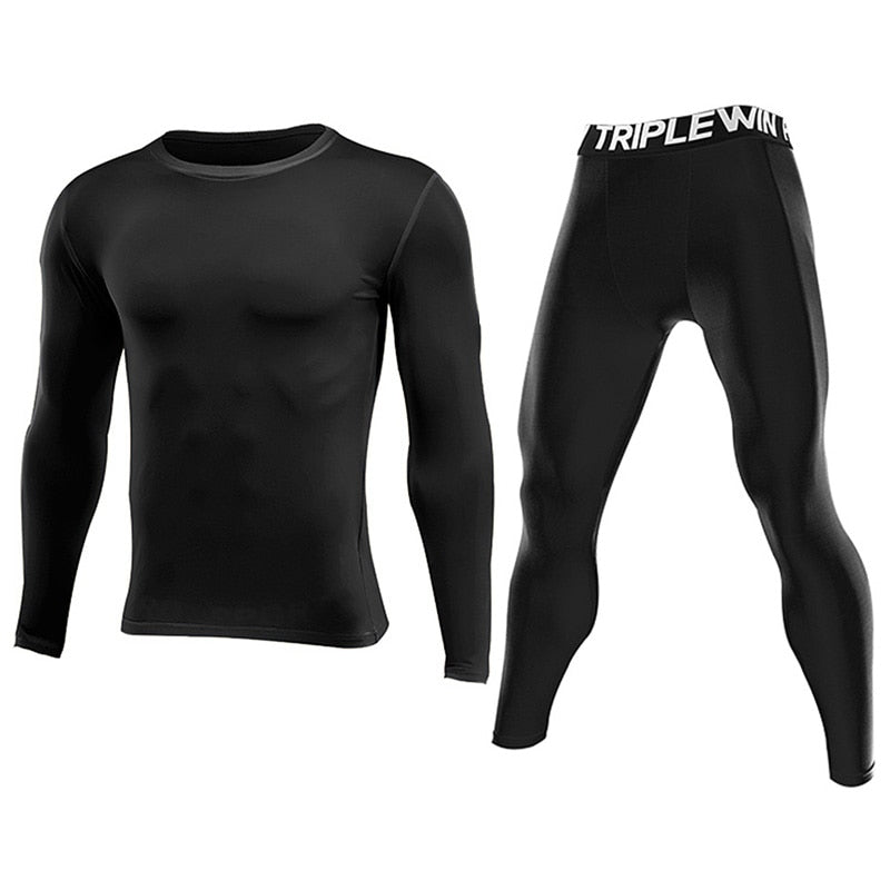 Men GYM Long Sleeve Tracksuits