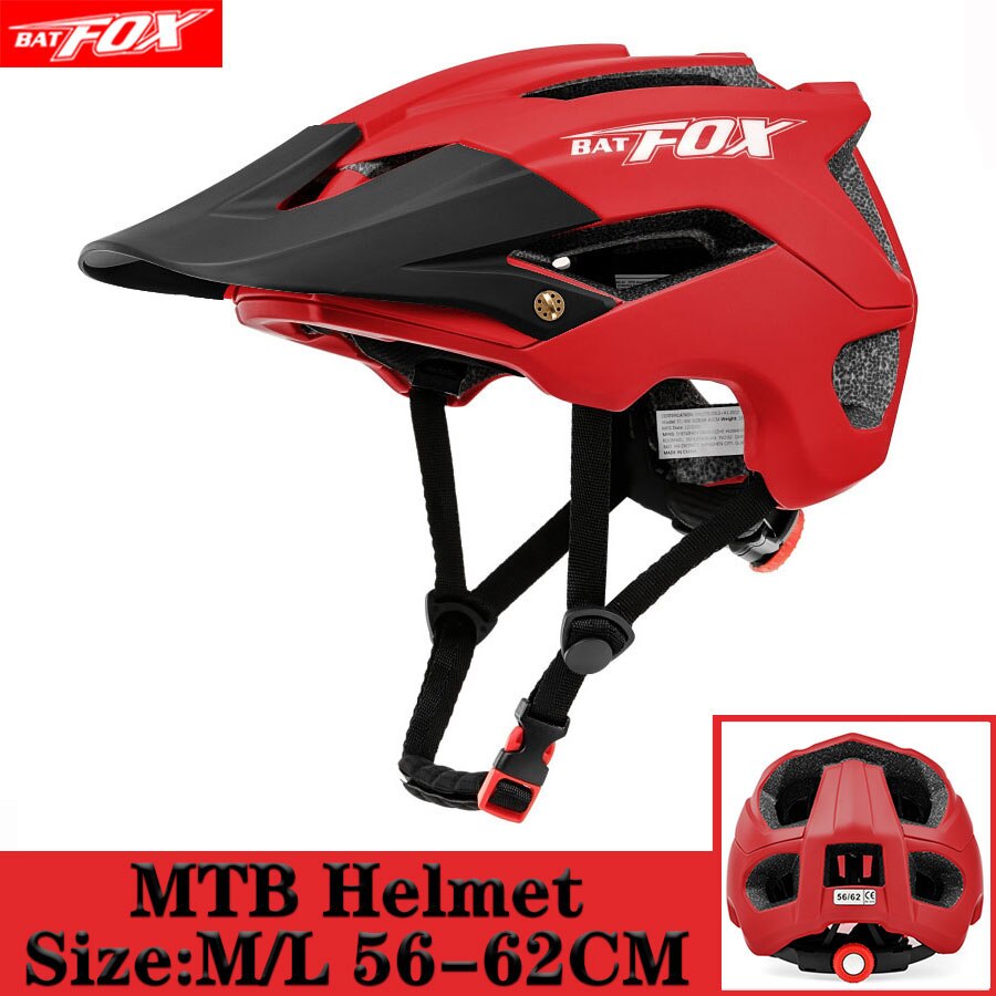 Men Women bicycle helmet 5002-red black L56-62CM