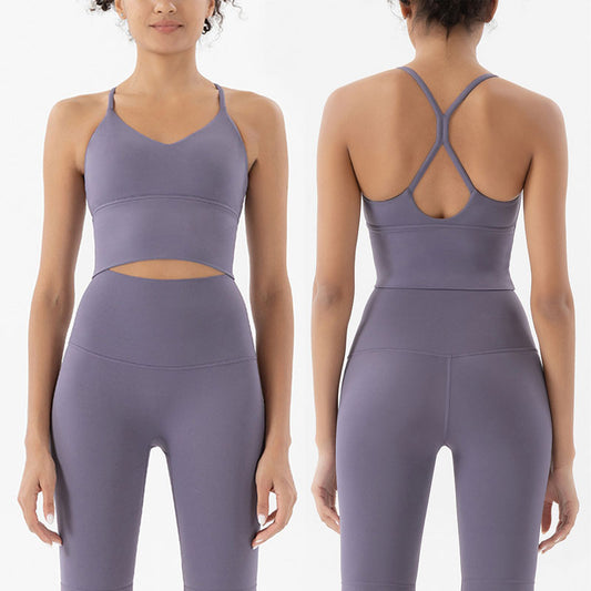 Sports Bra and Leggings Two Piece Sets
