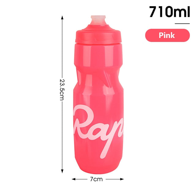 Fitness Running Lock Cup Water Bottle Pink 710ml