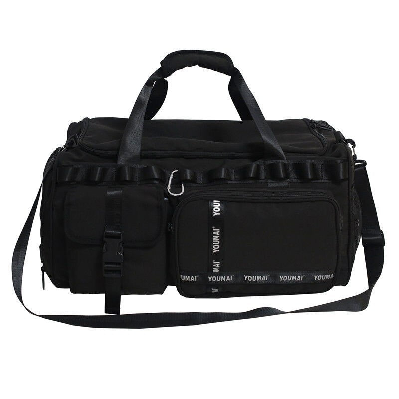 Large Capacity Fashion Gym Bag Black