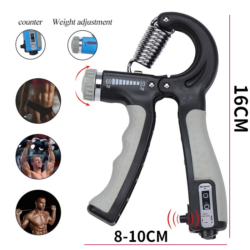 Hand Grip Strengthener YD03-Gray