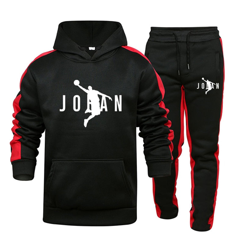 Men Sportswear Hoodie Sets