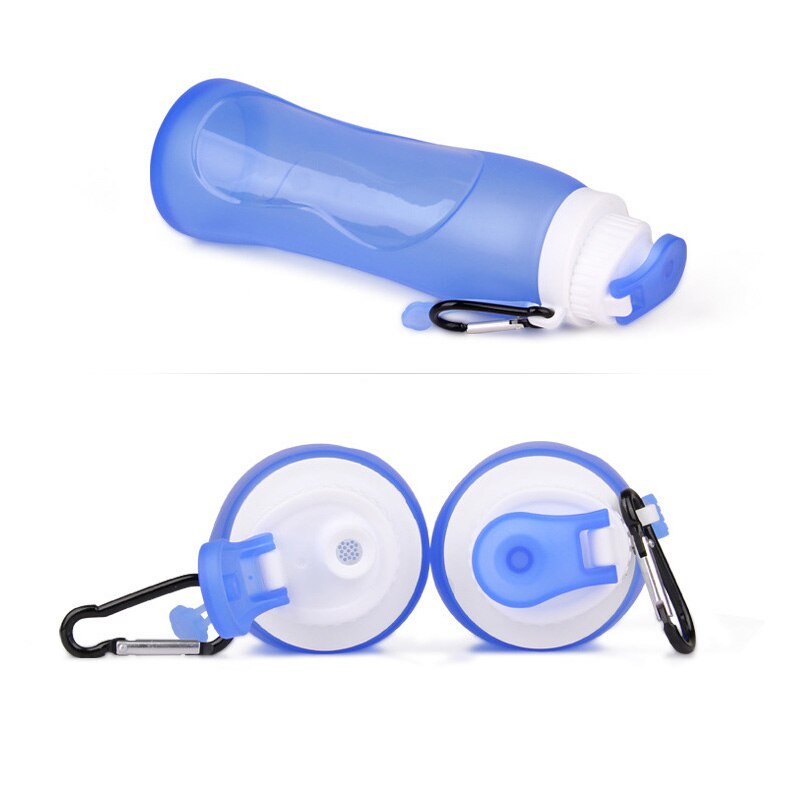 Sports 500ml Silicone Water Bottle