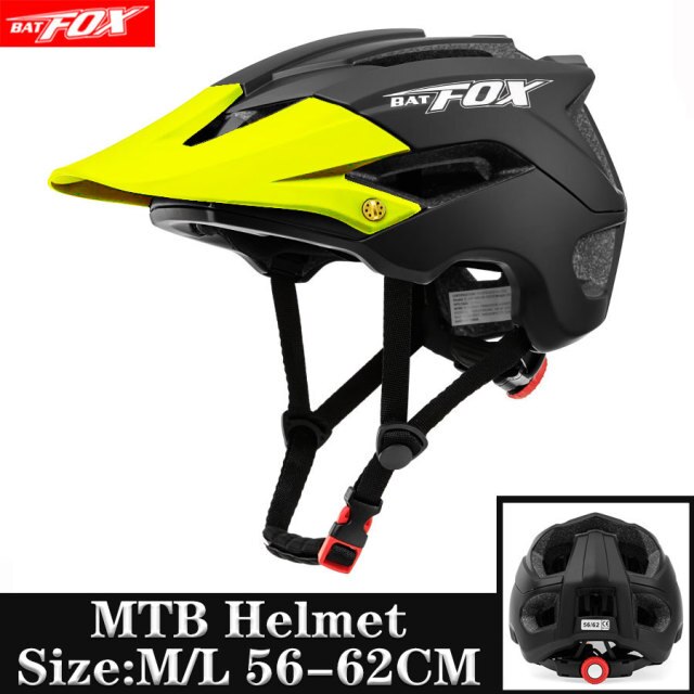 Men Women bicycle helmet 5002-black yellow L56-62CM