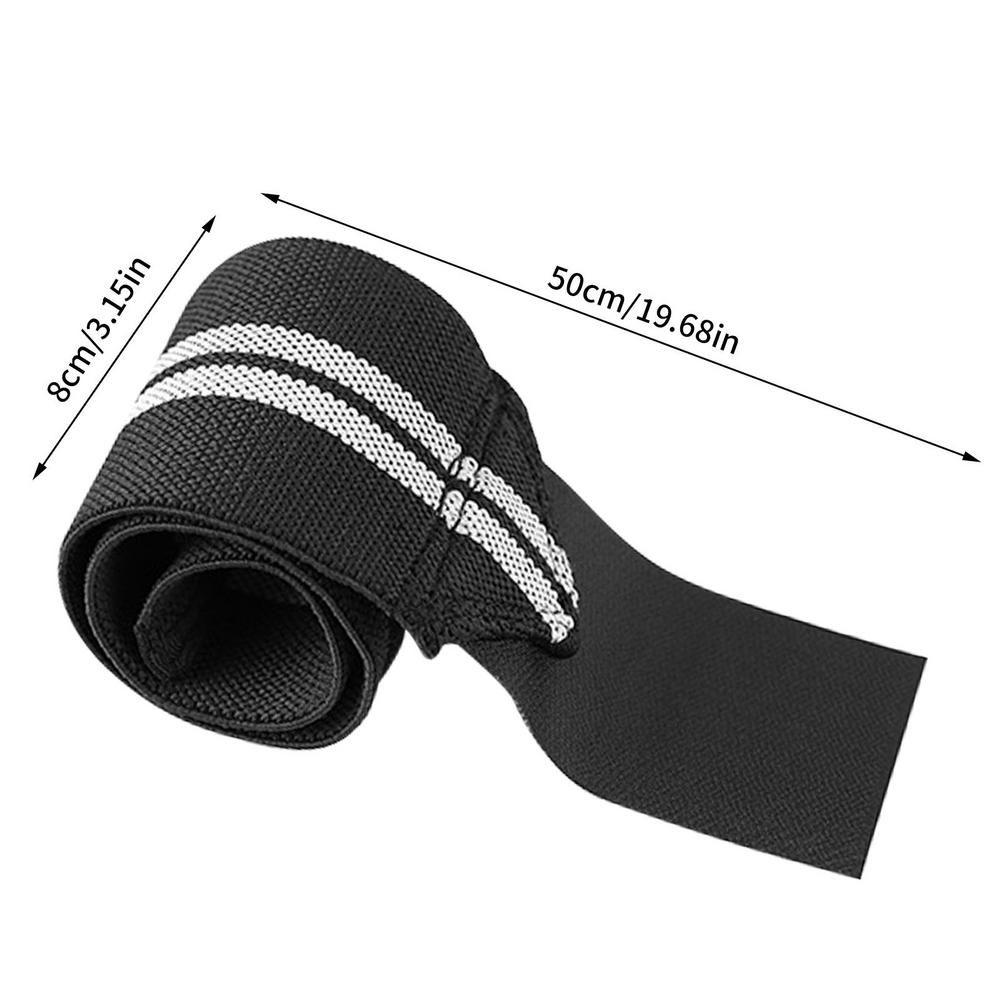 Fixing Design Weightlifting Wrist Band black gray