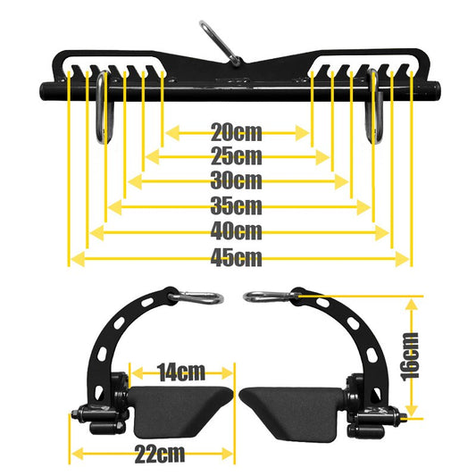 Fitness Pull Down Bar Pulley Cable Machine