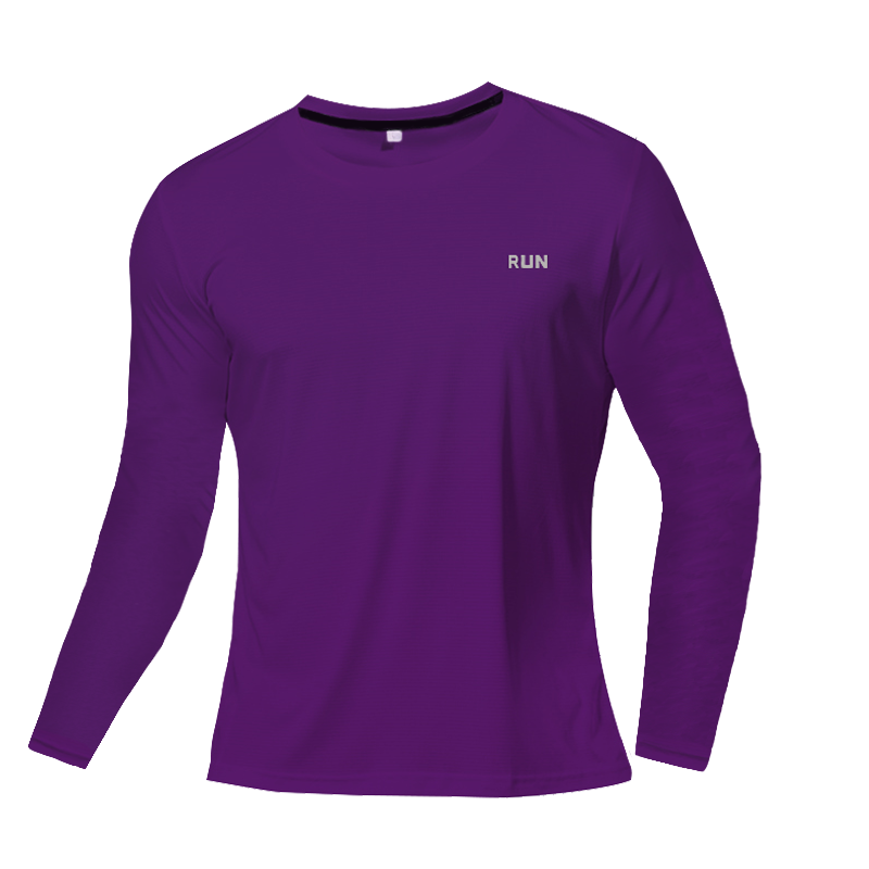 Multicolor Summer Short Sleeve Sport Shirt Purple 1