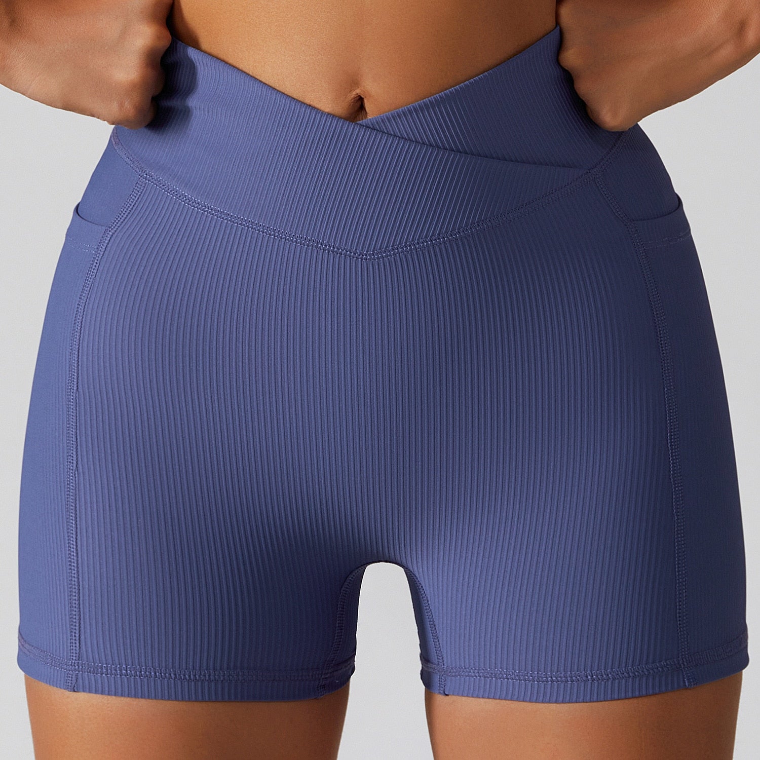 Women Gym Crop Top Bra Shorts shorts 1pcs 5