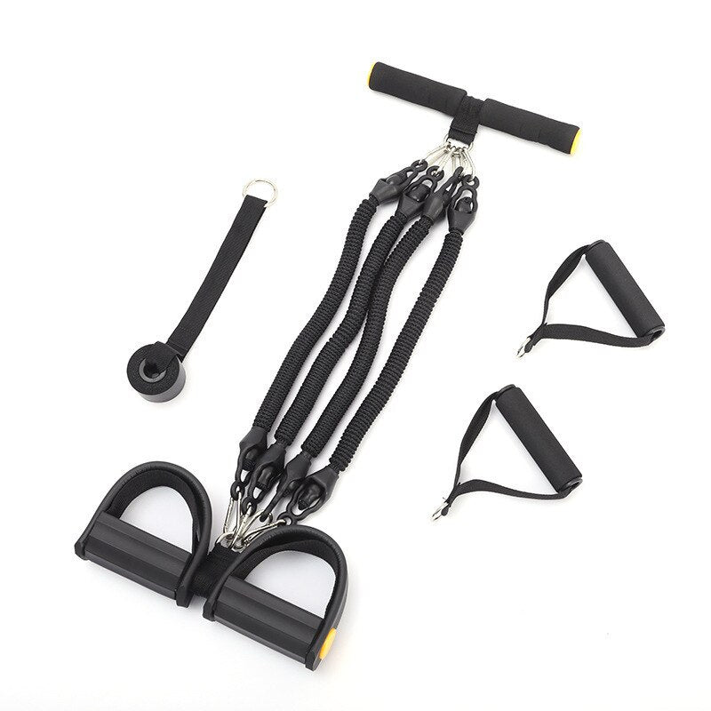 Multifunction Pedal Resistance Bands black