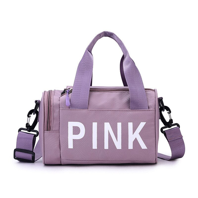 Female Shoulder Duffle Bag Lavender