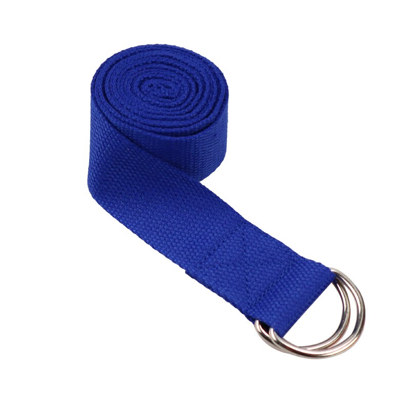 Yoga Stretch Strap Multi-Colors D-Ring Belt