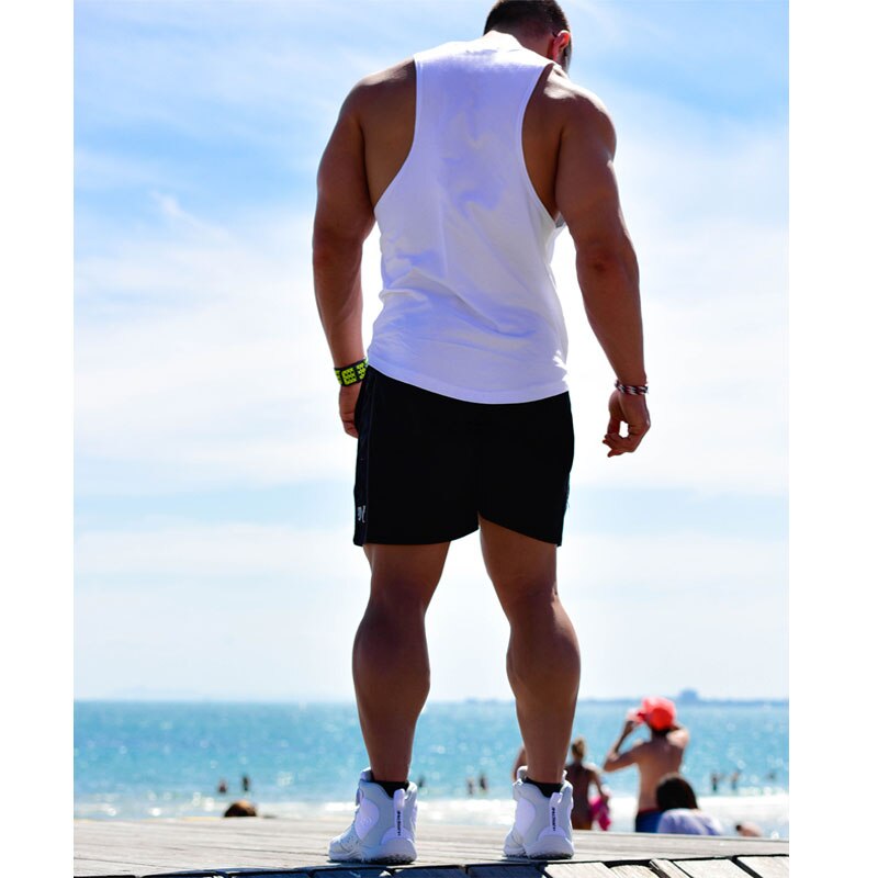 Men Fitness Stringer Tank Top