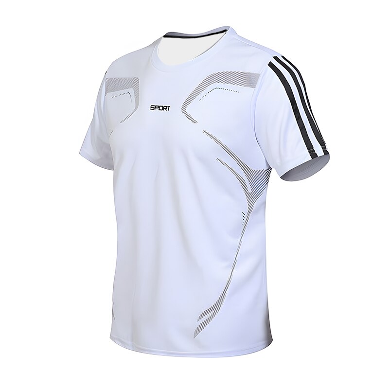 Quick Drying Round Neck Sports T-shirt