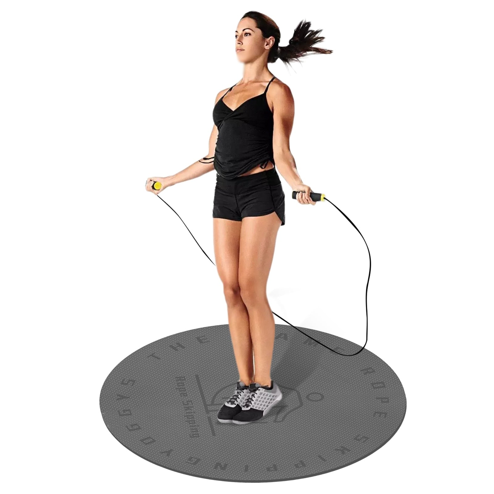 Shock-absorbing Jump Rope Mat