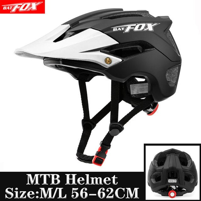 Men Women bicycle helmet 5002-black white L56-62CM