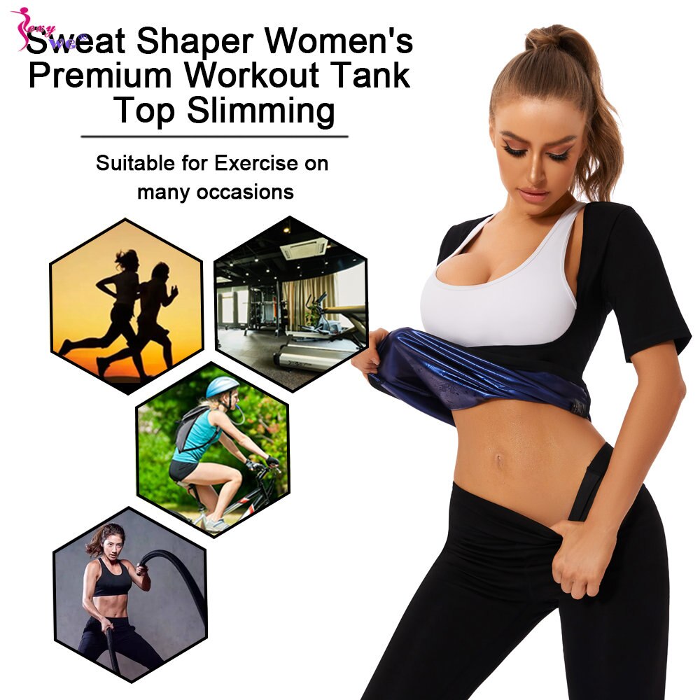 Women Sweat Sauna Top