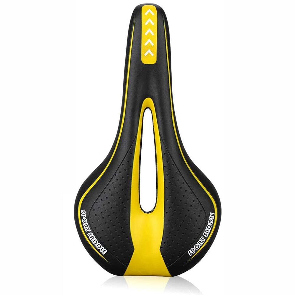 Soft Comfortable Cycling Seat Type D Yellow