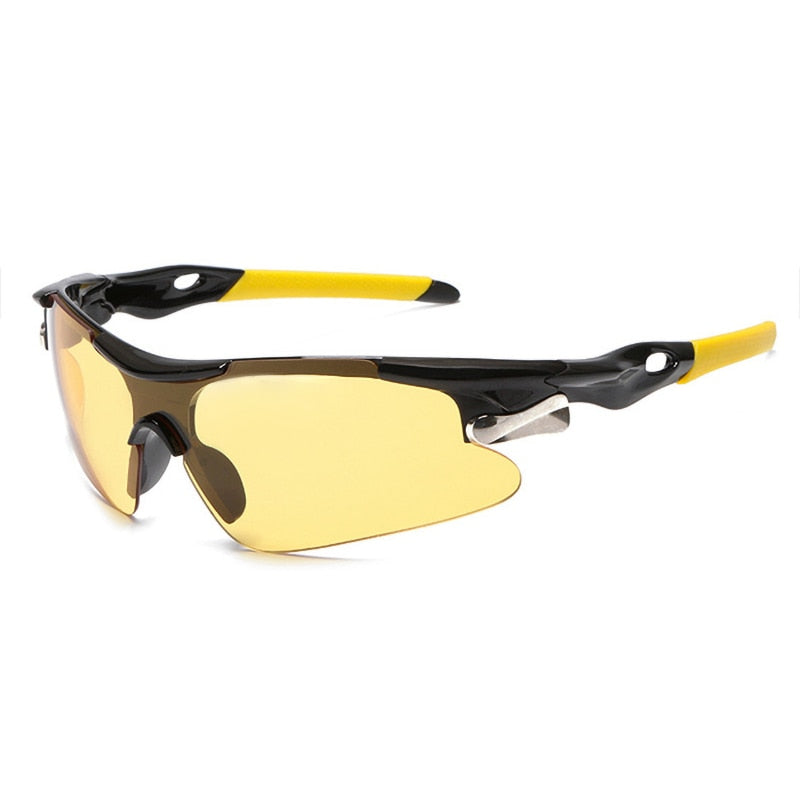 Outdoor Road Cycling Sun Glasses YELLOW