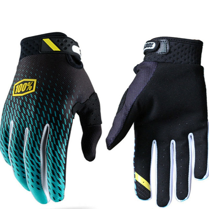 Mountain Bicycle Gloves Black Wathet--100